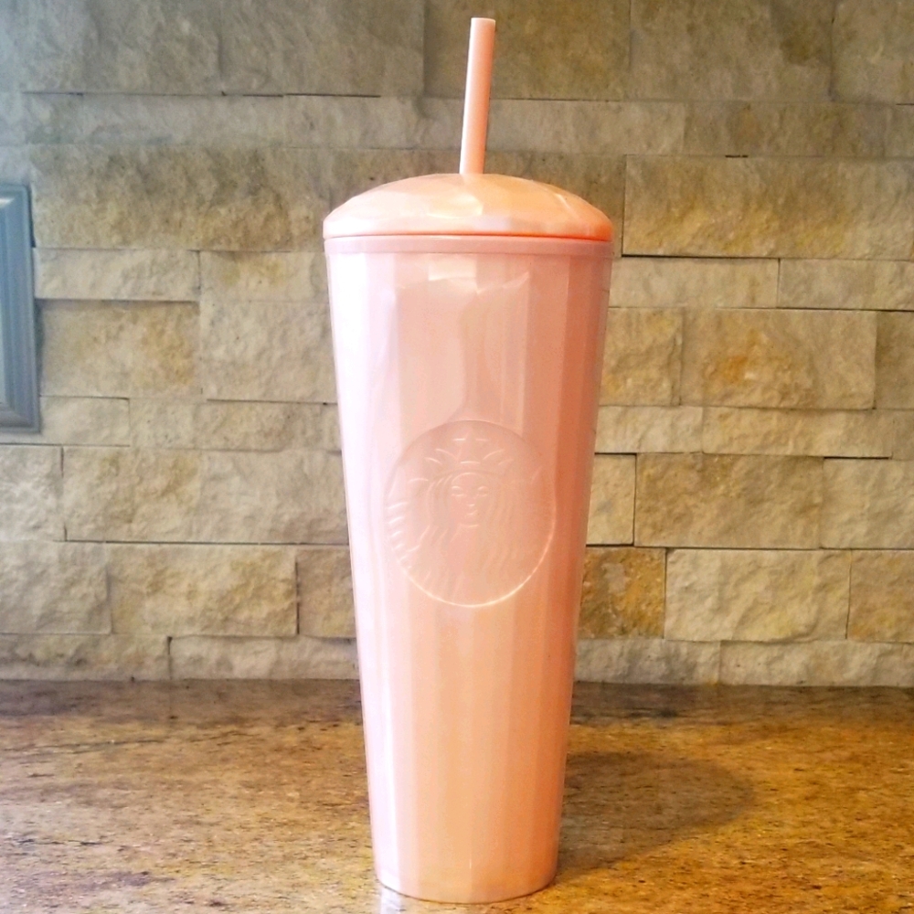 Starbucks Pearlescent Blush Pink Venti Tumbler